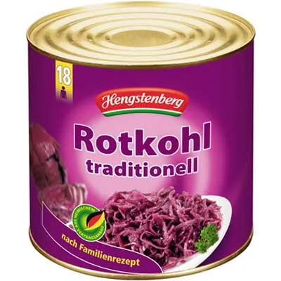 Mildessa, Rotkraut, 2,52 kg Dose