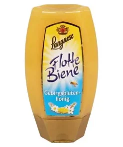 Langnese, Flotte Biene, Gebirgsblütenhonig, 250 g Flasche