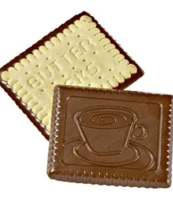 Aro, Butterkekse mit Vollmilchschokolade, 125 g Packung
