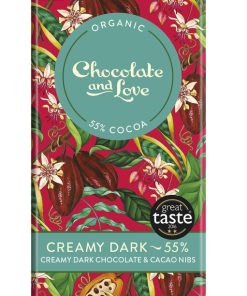 Creamy Dark Chocolate with Cacao Nibs