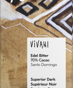 Edel Bitter Schokolade 70% Cacao Santo Domingo