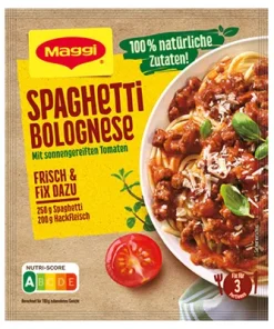 Maggi, Frisch & Fix, Spaghetti Bolognese, 36 g Beutel