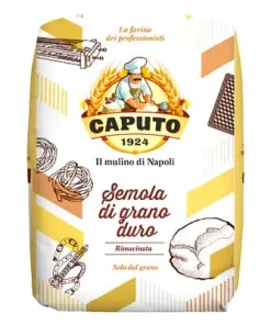 Caputo, Semola di Grano Duro, Hartweizengrieß, 1 kg Packung