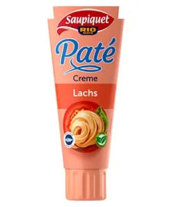 Saupiquet, Paté, Creme Lachs, 100 g Tube