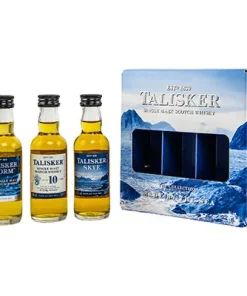 Talisker, Single Malt Scotch Whisky, Mini Collection, 45,8 % Vol., 0,150 l Geschenkpackung