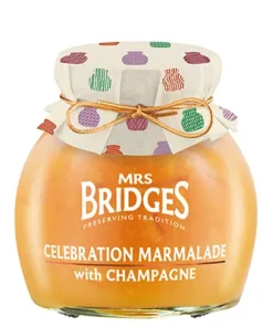 Mrs Bridges, Orangen Marmelade mit Champagner, 340 g Tiegel